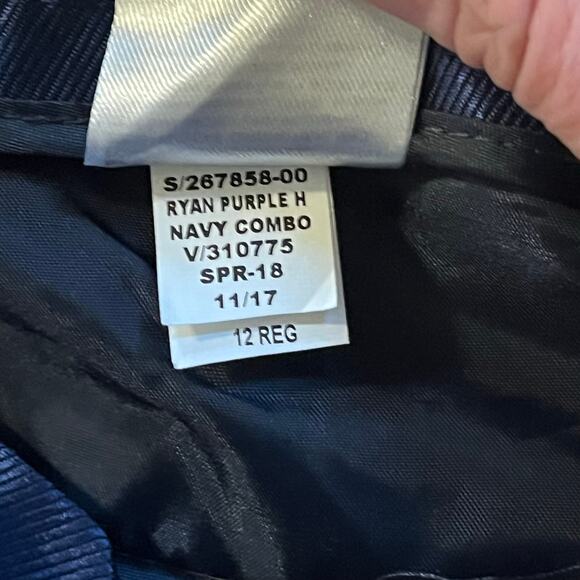 Banana Republic Sateen Ryan Fit Striped Pants - Picture 13 of 14